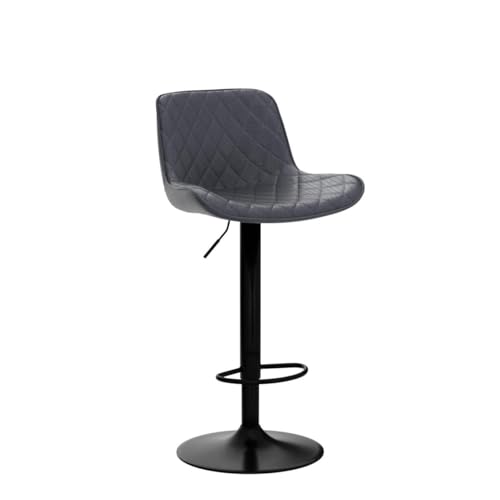 Modern White Adjustable Swivel Counter Height Bar Stools Set of 2 for Kitchen Island Counter