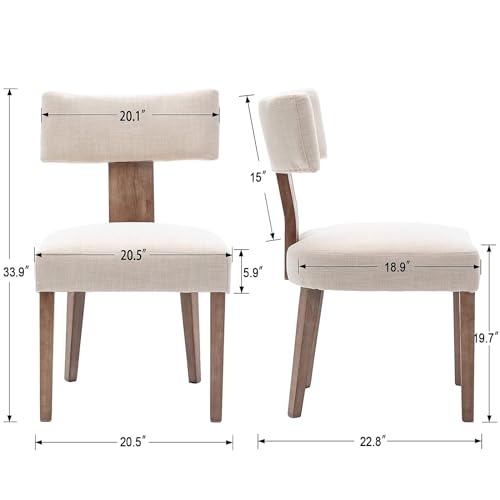Mid Century Modern Dining Chairs Set of 4