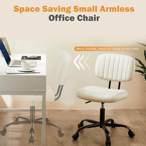 Elevon Rolling Desk Chair with Lumbar Support for Adults and Students