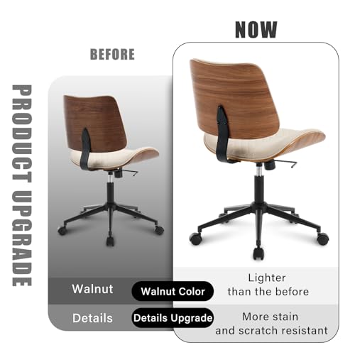 Adjustable Height Office Chair with Wheelsuntaunted