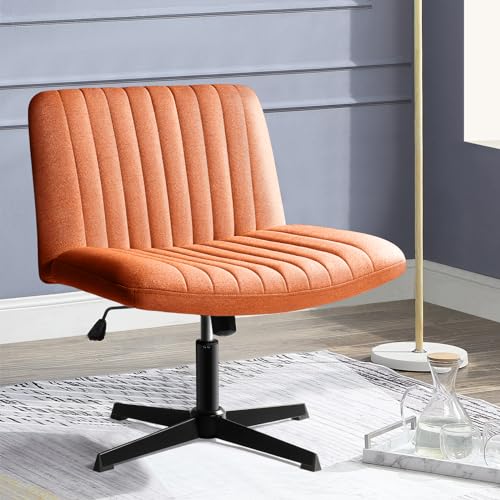 PUKAMI Armless Criss Cross Office Chair